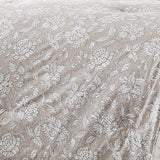 Zara Floral Block Cotton Comforter 8Pc Set
