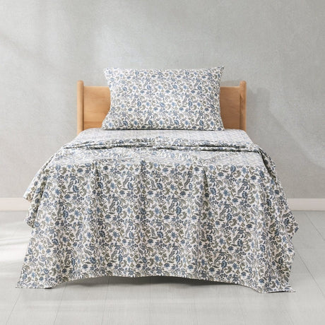 Lillian Block Print Cotton Sheet Set