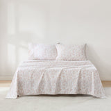 Peony Toile Cotton Sheet Set