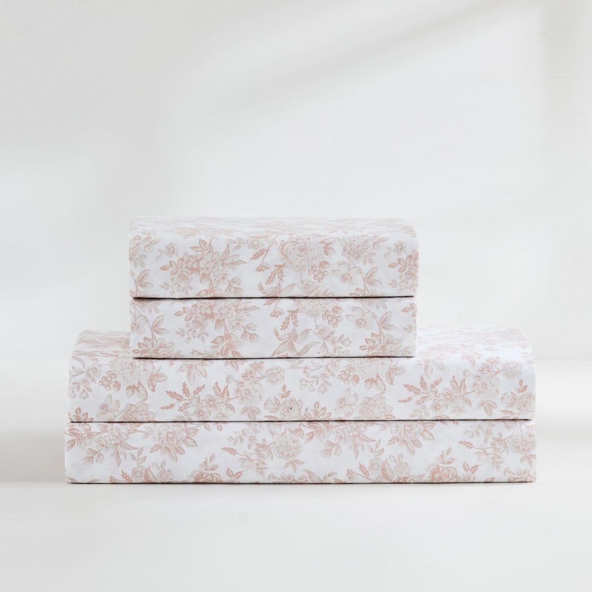 Peony Toile Cotton Sheet Set