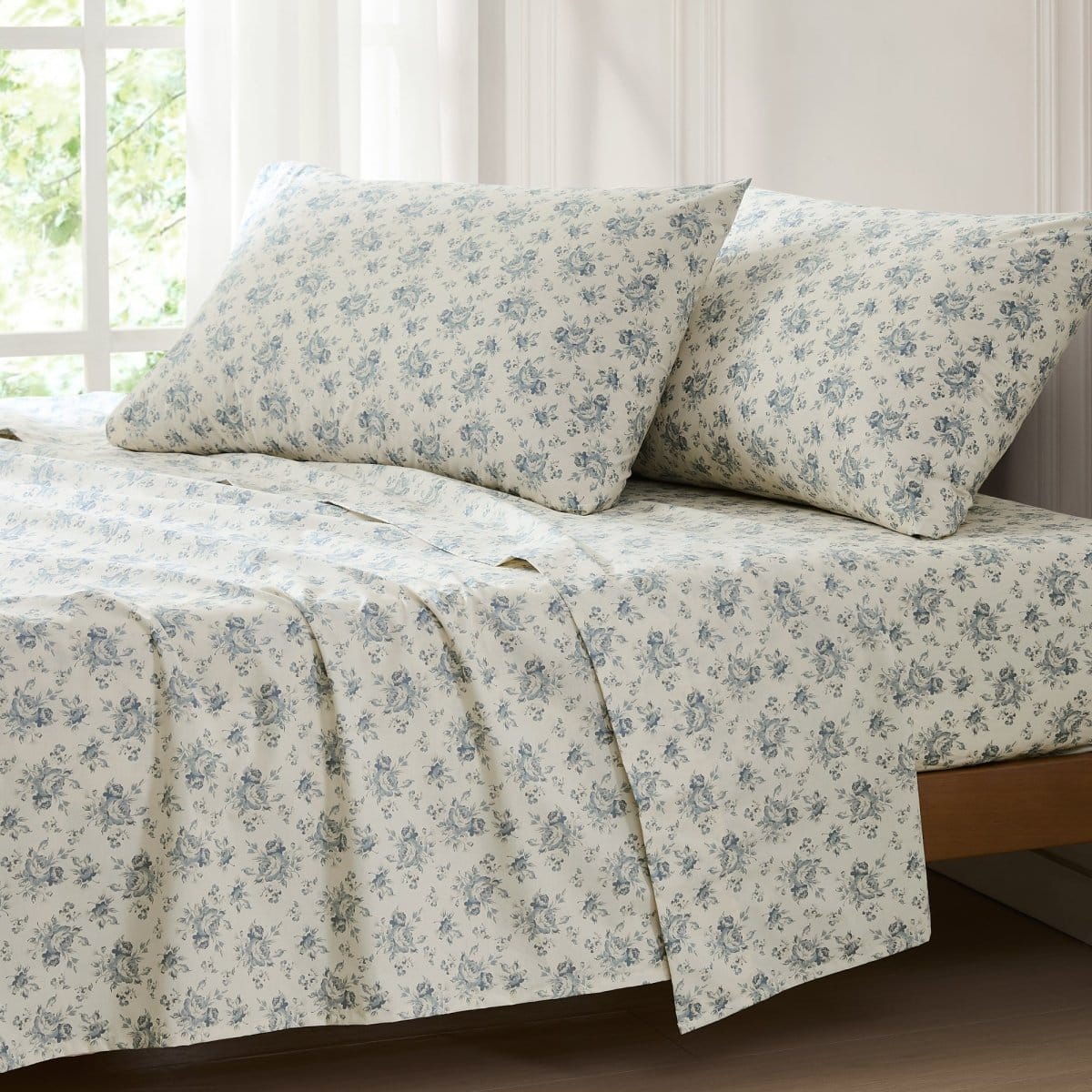 Rose Garden Cotton Sheet Set