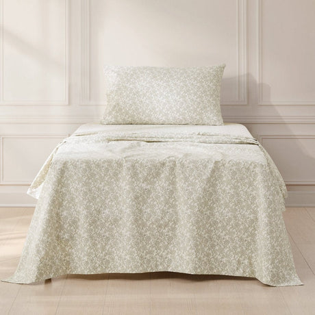 Zara Floral Block Cotton Sheet Set