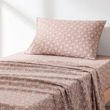 Zara Floral Block Cotton Sheet Set