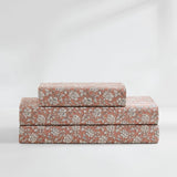 Zara Floral Block Cotton Sheet Set