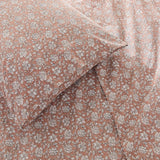 Zara Floral Block Cotton Sheet Set