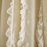 Verdant Path Velvet Blackout Window Curtain Panels