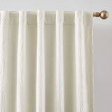 Capstone Whisper Blackout Window Curtain Panels Pair