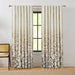 Ethereal Tangle Velvet Blackout Window Curtain Panels