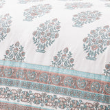 Sofia Flower Block Bouquet Comforter 5Pc Set