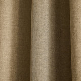 Meena Slub 100% Blackout Window Curtain Panels