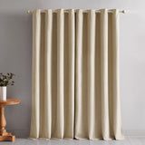 Meena Slub 100% Blackout Window Curtain Panels