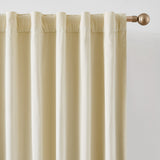 Terran Velvet Blackout Window Curtain Panels