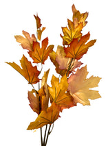 Artificial Autumn Maple Leaf Stems