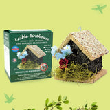 SHort Handmade Edible Birdhouse with Light Roof