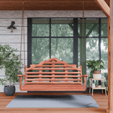 Keystone Amish Co. 5 Foot Milan Red Cedar Porch Swing without Cupholders