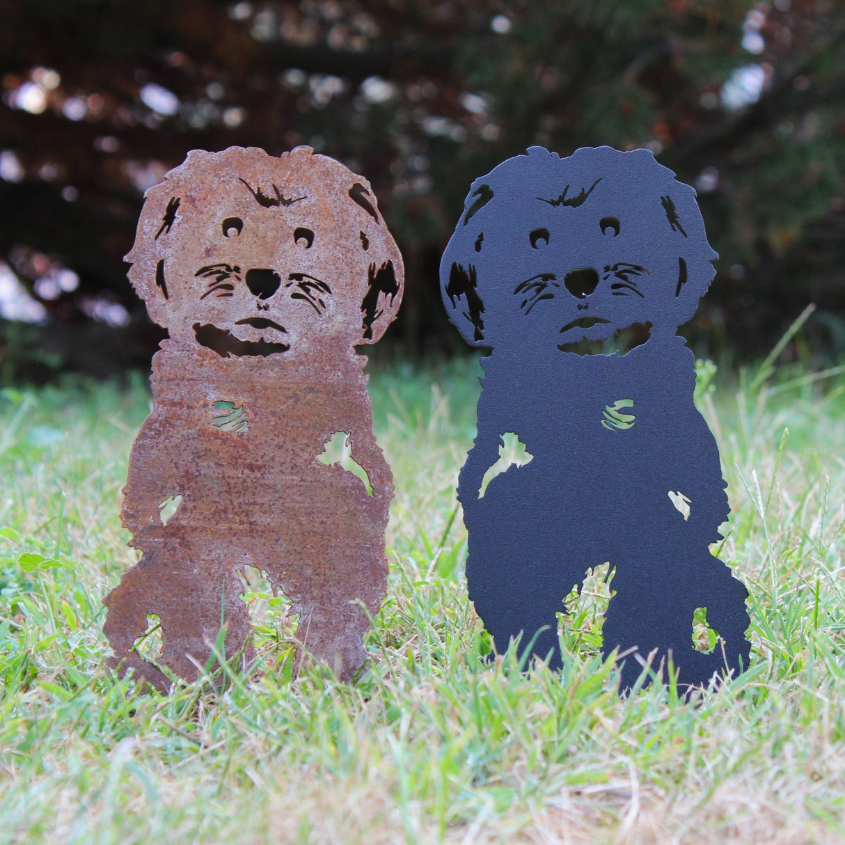 Maltese Garden Stake