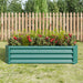 Rectangular Metal Raised Garden Bed