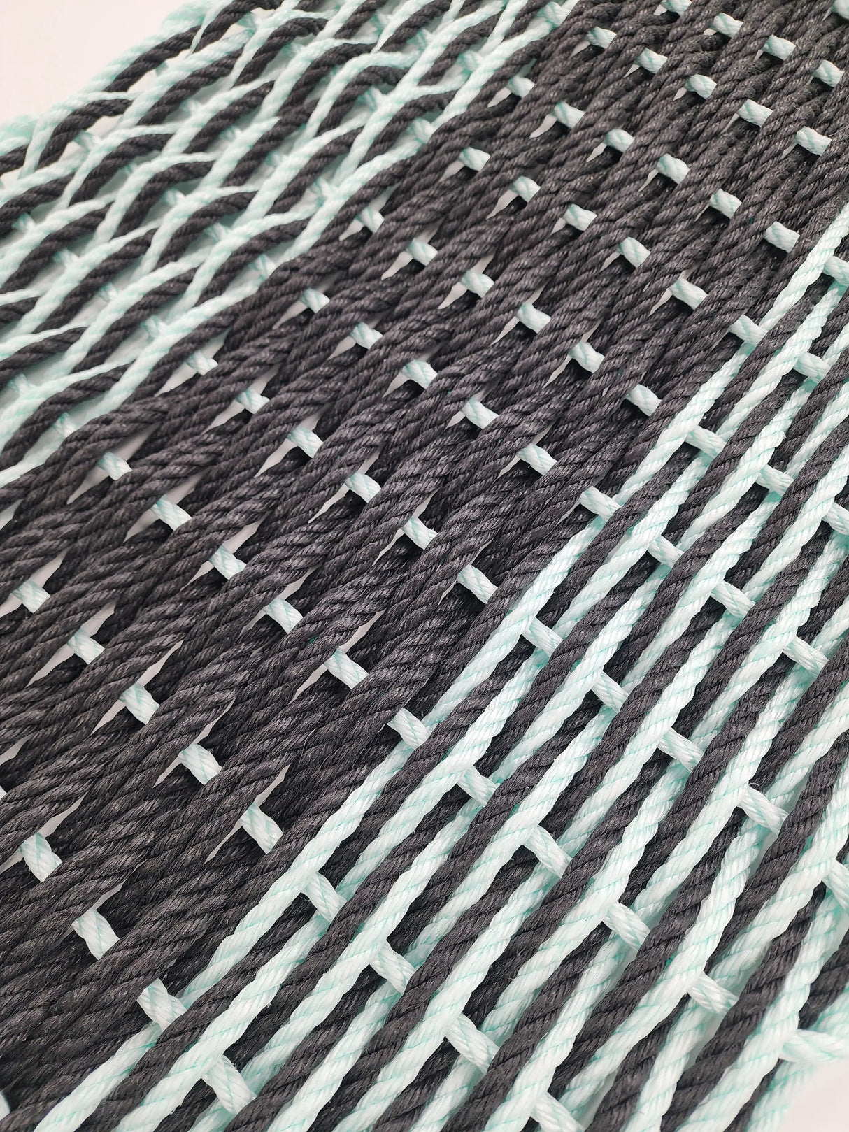 Large Double Weave Lobster Rope Mat, Vibrant Colors, Long Lasting Durable