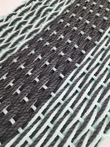 Large Double Weave Lobster Rope Mat, Vibrant Colors, Long Lasting Durable