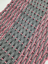 Large Double Weave Lobster Rope Mat, Vibrant Colors, Long Lasting Durable