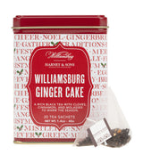 Williamsburg Ginger Cake, Tin of 20 Sachets