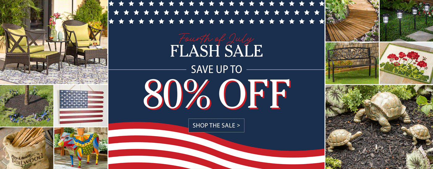 Fourth of July Flash Sale Save Up to 80% Off Shop the Sale > New Items Added!