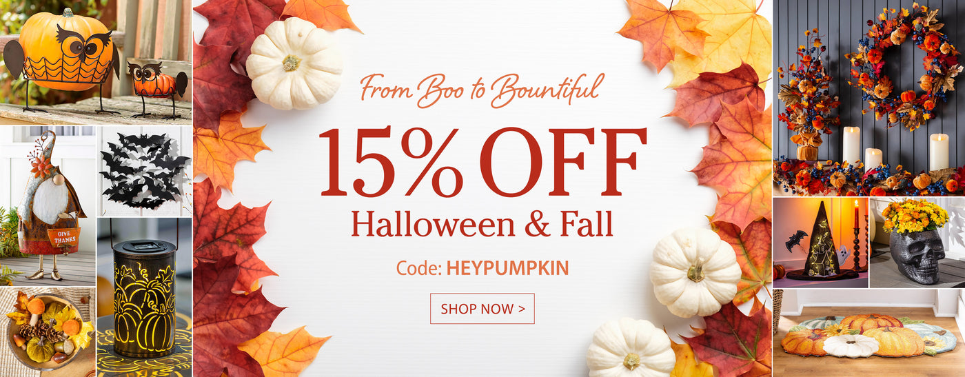 From Boo to Beautiful 15% Off Halloween & Fall Code: HEYPUMPKIN Shop Now >