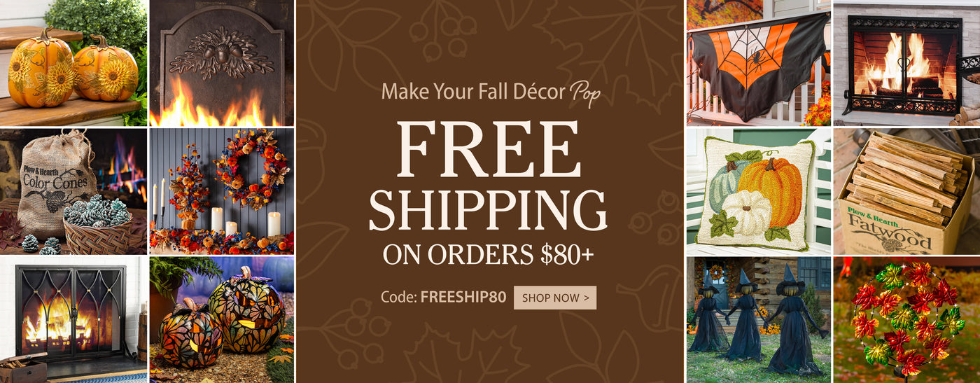 Make Your Fall Decor Pop Free Shipping on Orders $80+ Code: FREESHIP80 Shop Now >