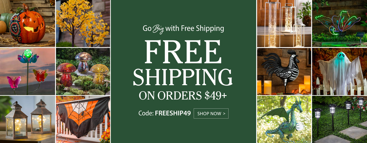 Go Big with Free Shipping On Orders $49+ Code: FREESHIP49 Shop Now >