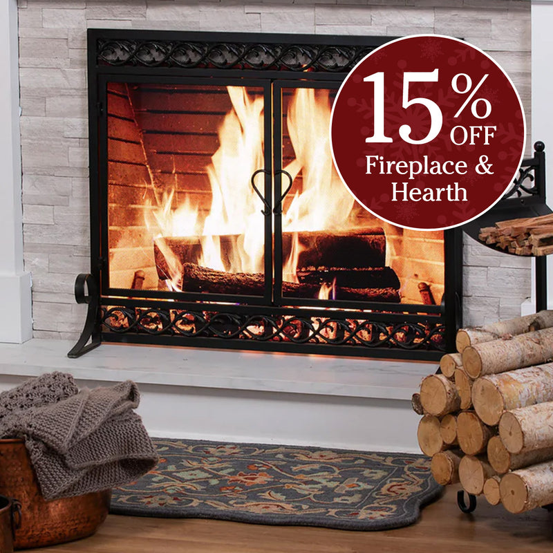 15% Off Fireplace & Hearth