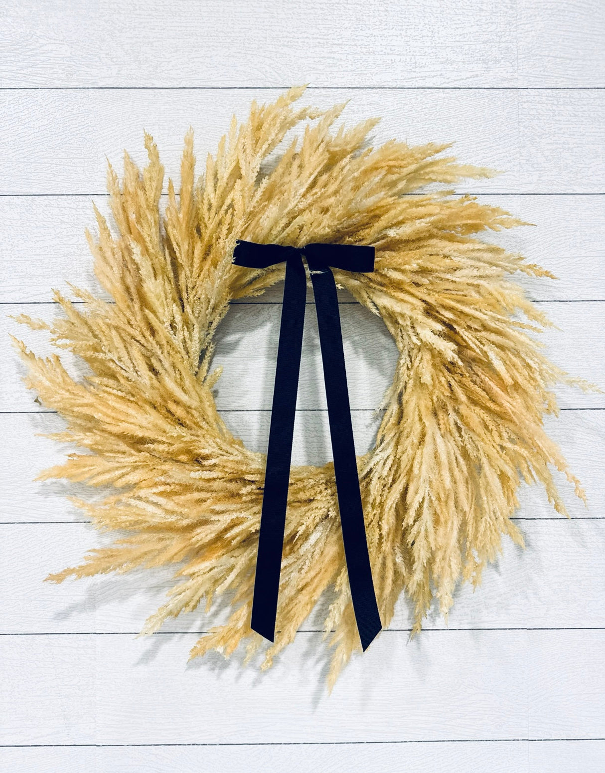Boho Pampas Wreath