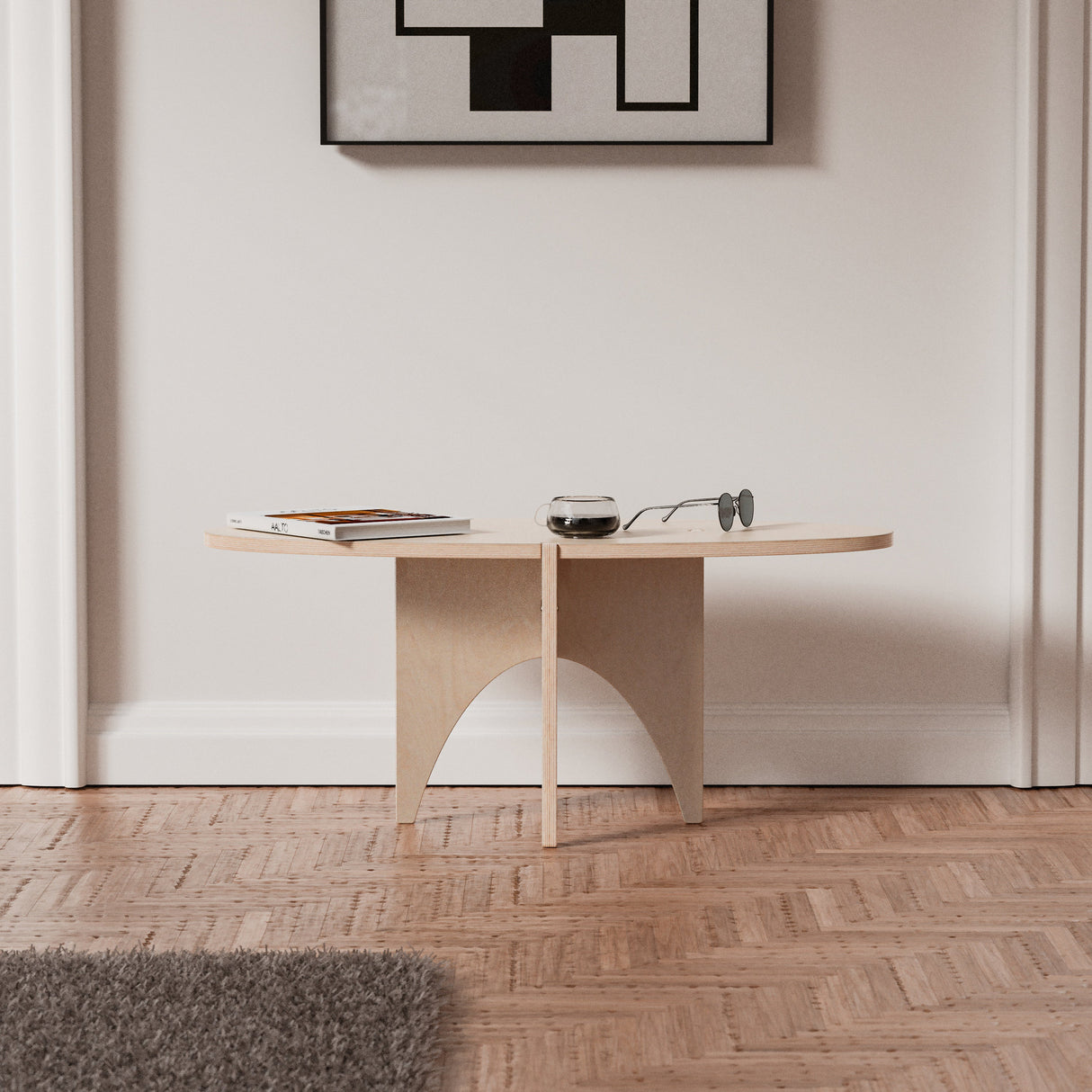 Yoyo Birch Accent Table