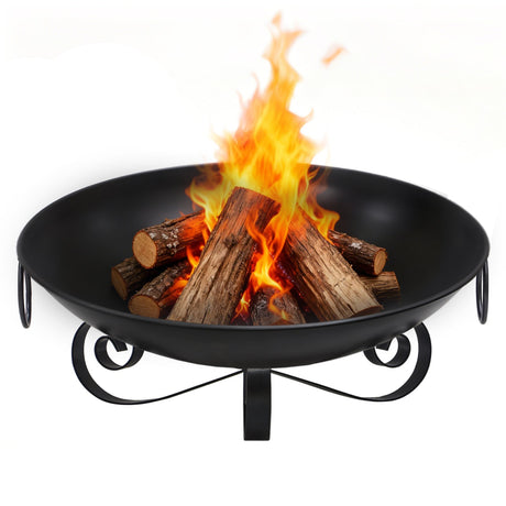 Heavy-Duty Metal Fire Pit Bowl