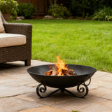 Heavy-Duty Metal Fire Pit Bowl
