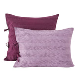 Hand Stitched Reversible Kantha Pillow Sham Pairs