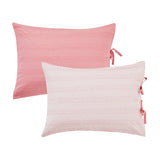 Hand Stitched Reversible Kantha Pillow Sham Pairs