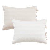 Hand Stitched Reversible Kantha Pillow Sham Pairs