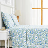 Arts & Crafts Floral Printed Pillowcase Pair