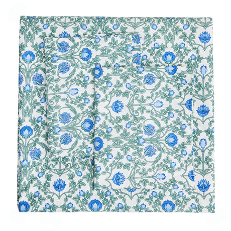 Arts & Crafts Floral Printed Duvet Set