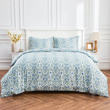 Arts & Crafts Floral Printed Duvet Set