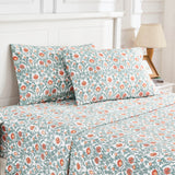 Arts & Crafts Floral Printed Sheet Set