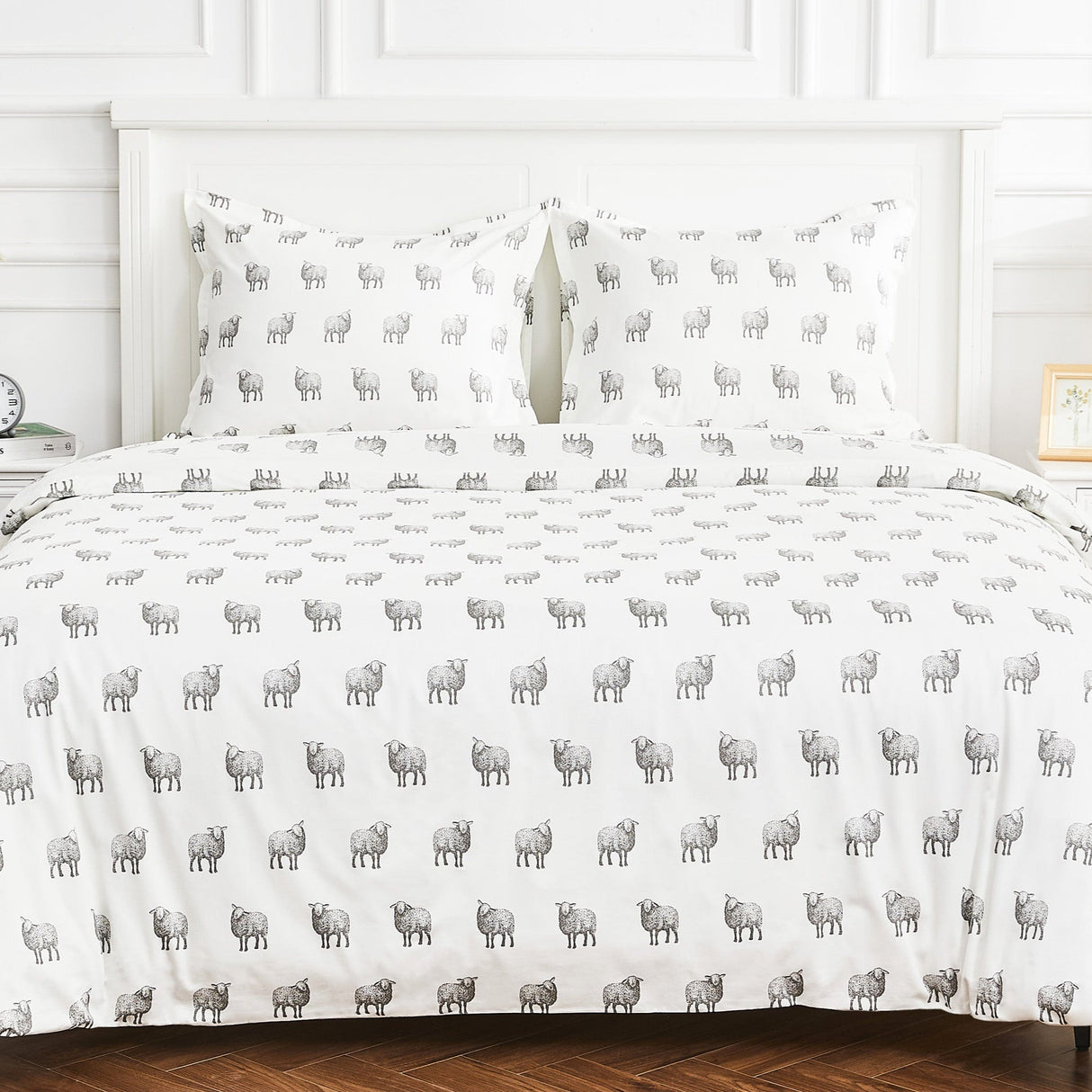 Sheep Printed Duvet Set