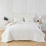 Halo Cotton Voile Hand Stitched Quilt Set