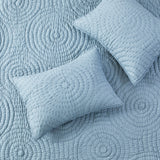 Halo Cotton Voile Hand Stitched Quilt Set