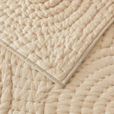 Halo Cotton Voile Hand Stitched Quilt Set