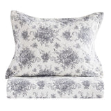 Petit Toile Cotton Flannel Quilt Set