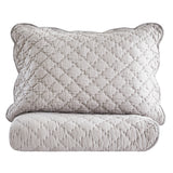 Diamond Scallop Cotton Voile Hand Stitched Quilt Set