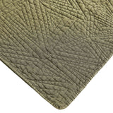 Dancing Triangles Stonewashed Cotton Quilt Set