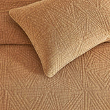 Dancing Triangles Stonewashed Cotton Quilt Set