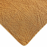 Dancing Triangles Stonewashed Cotton Quilt Set